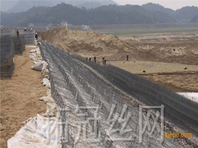 中山水库专用铅丝笼施工步骤